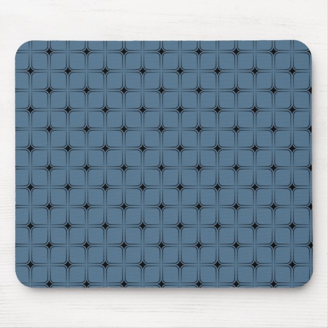 Vintage Bliss Mousepad, Blue Musmatta (Framsidan)