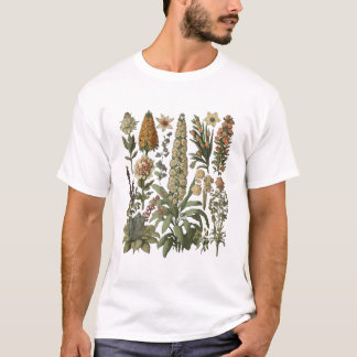 Vintage Blödsblomma Botanisk Coola T Shirt