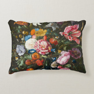 Vintage blomaccentdyna – Elegant holländskt fl Prydnadskudde