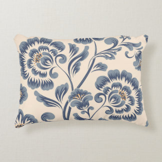 Vintage blommar sömlöst mönster inslag. ELEGANT t Prydnadskudde