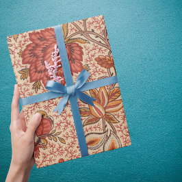 Vintage Blommar Vine Botanical Print Presentpapper