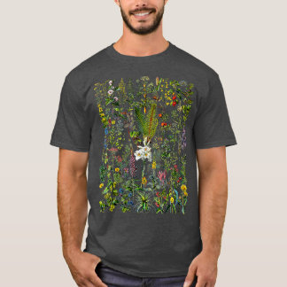 Vintage Blommblomma  T Shirt