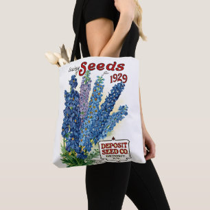 Vintage Blommfrökatalog 1929 Tote Bag Tygkasse