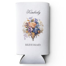 Vintage blommig brudtärningsgåva