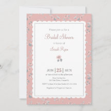 Vintage Blommig Rosa Prästkragar Fransk Landsbygd 