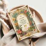 Vintage Blommigt Art nouveau Bröllop Inbjudningar<br><div class="desc">Vi presenterar vår Elegant Blommigt Art nouveau bröllopsinbjudan! Den här inbjudan fångar på ett utmärkt sätt den tidlösa skönheten i Art nouveau stil, med invecklade blommönster som tillför en elegant och konstnärlig beröring till ditt bröllop-kontor. Det anger tonen för ett bröllop fyllt med sofistikering och charm. Det här är vad...</div>