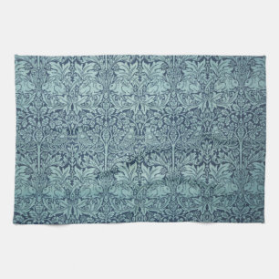 Vintage Blommigt Birds William Morris Brer Rabbit Kökshandduk