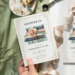 Vintage Blommigt Bokar 30års födelsedag Inbjudningar<br><div class="desc">Inbjudan till vintage Blommigt Bokar 30års födelsedag</div>