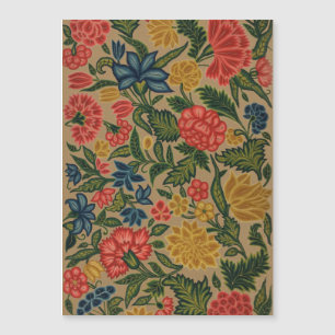 Vintage Blommigt Designer Garden Artwork