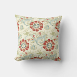 Vintage Blommigt Elegance Kudde