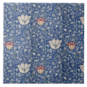 Vintage Blommigt Flowers William Morris Medway Kakelplatta