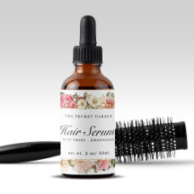 Vintage Blommigt Hair Ansikte Serum White Swirls F