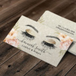 Vintage Blommigt Ivory Glitter Lash & Brows Salon Visitkort<br><div class="desc">Vintage Blommigt Ivory Glitter Lash & Brows Salon Affärskorts.</div>