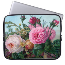 Vintage Blommigt Laptop sleeve
