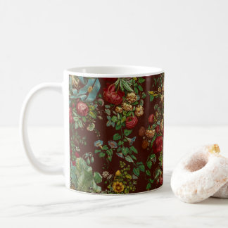Vintage Blommigt Mugg