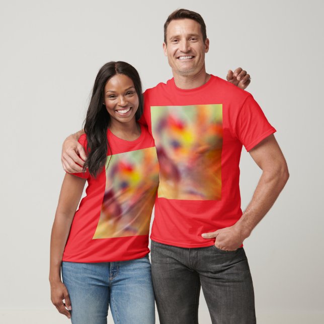 Vintage Blommigt Natur - Romantisk Abstrakt Elegan T Shirt (Unisex)