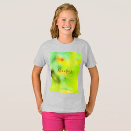 Vintage Blommigt Natur - Romantisk Abstrakt Elegan T Shirt