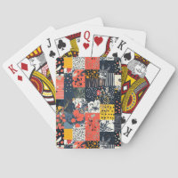 Vintage Blommigt Patchwork Mönster (7)