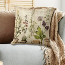 Vintage Blommigt Skriv ut fyllning