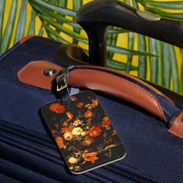Vintage Blommigt still Life - Abraham Mignon Bagagebricka (Framsida Insitu 1)