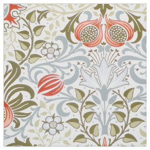Vintage Blommigt Tapet av William Morris (1879) Tyg