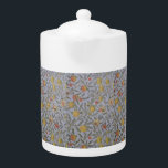 Vintage Blommigt William Morris Fruit<br><div class="desc">Denna utformning inspireras av ett Fruit tapet mönster som skapades av William Morris 1866. William Morris (1834-1896) var en engelsk textildesigner, poet novelist, översättare och social-aktivist och bidrog i hög grad till återupplivandet av traditionell brittisk textilkonst och produktionsmetoder. En stor del av hans arbete återfinns på konstgallerier och konstmuseer och...</div>
