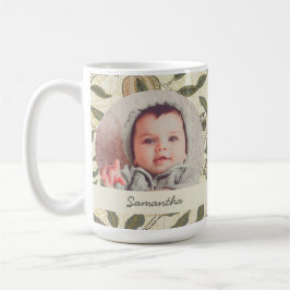 Vintage Blommigt William Morris Fruit Art nouveau Kaffemugg