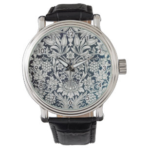 Vintage Blommönster, William Morris Armbandsur