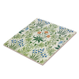 Vintage Blommönster William Morris Kakelplatta