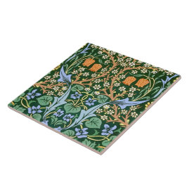 Vintage Blommönster William Morris Kakelplatta