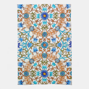 Vintage Blommönster, William Morris Kökshandduk