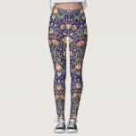 Vintage Blommönster, William Morris Leggings<br><div class="desc">William Morris (24 mars 1834-3 oktober 1896) var en brittisk textildesigner, poet, novelist, översättare och socialistisk aktivist som var associerad med British Arts and Crafts Movement. Han bidrog i hög grad till återupplivandet av traditionell brittisk textilkonst och produktionsmetoder. Hans litterära bidrag bidrog till att skapa den moderna fantasi-generationen, samtidigt som...</div>