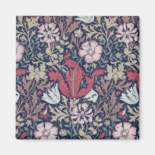 Vintage Blommönster, William Morris Magnet