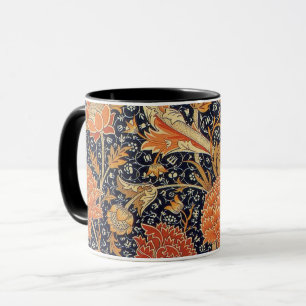 Vintage Blommönster, William Morris Mugg