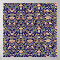 Vintage Blommönster, William Morris