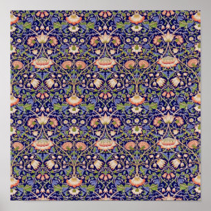 Vintage Blommönster, William Morris Poster