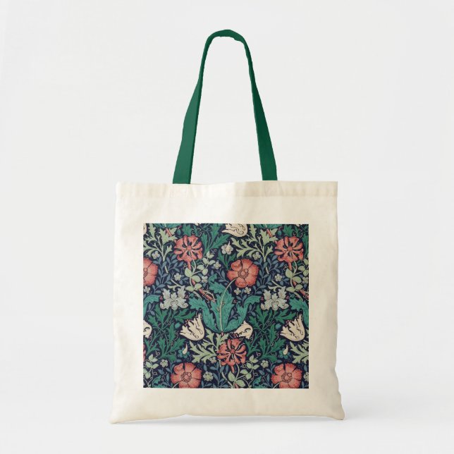 Vintage Blommönster, William Morris Tygkasse (Framsidan)
