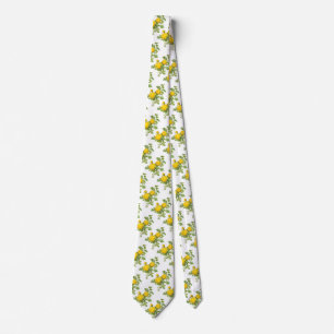 Vintage blommor, gula rosor av Redoute Slips