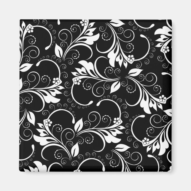 vintage blommor magnet (Framsidan)