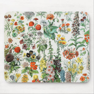 Vintage Blommor Musmatta