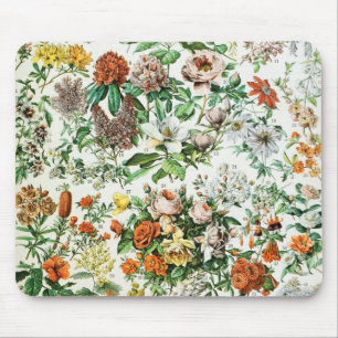 Vintage Blommor Musmatta