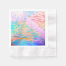 Vintage Blommotiv Natur – Romantiskt Östligt Mönst Pappersservett