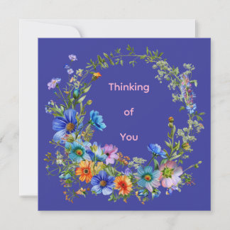 Vintage blomring krans pappersvaror notekort anteckningskort