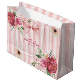 Vintage blomster Coquette rosa rosett bröllopsdusc