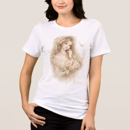 Vintage blomster t shirt