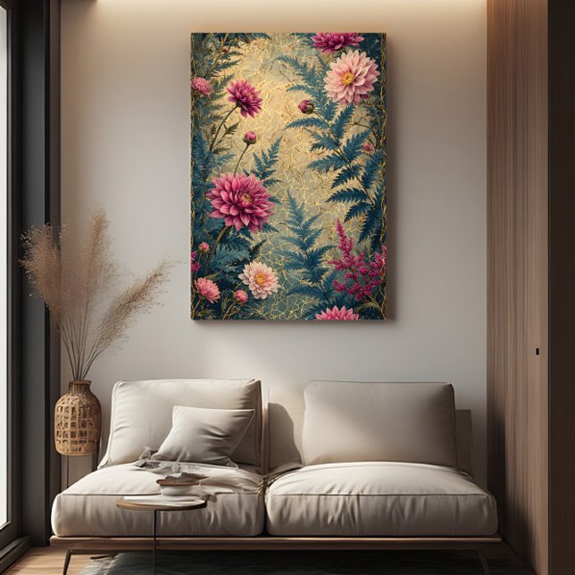 Vintage blomstercharm poster (Skapare uppladdad)