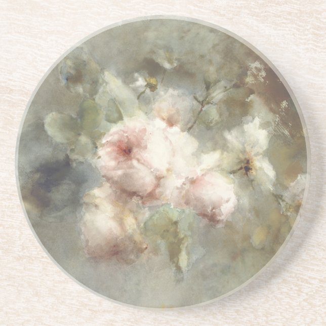 Vintage blomsterkonst  underlägg (Framsidan)