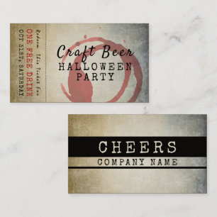 Vintage Bloody Stain Free Drink Rabattkort