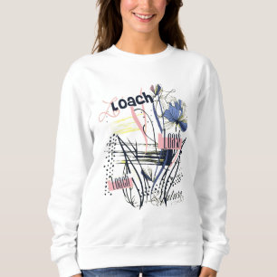 Vintage Bloom Abstrakt Trädgård Blommig Kaos Wild T Shirt