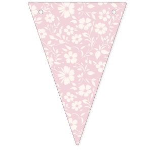 Vintage Bloom Neutral - Rosabränd Vimplar